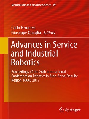 cover image of Advances in Service and Industrial Robotics